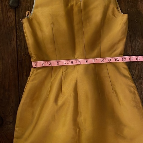Mauve for Anthropology, silk/wool dress without cutouts. Size 0 - Picture 7 of 13